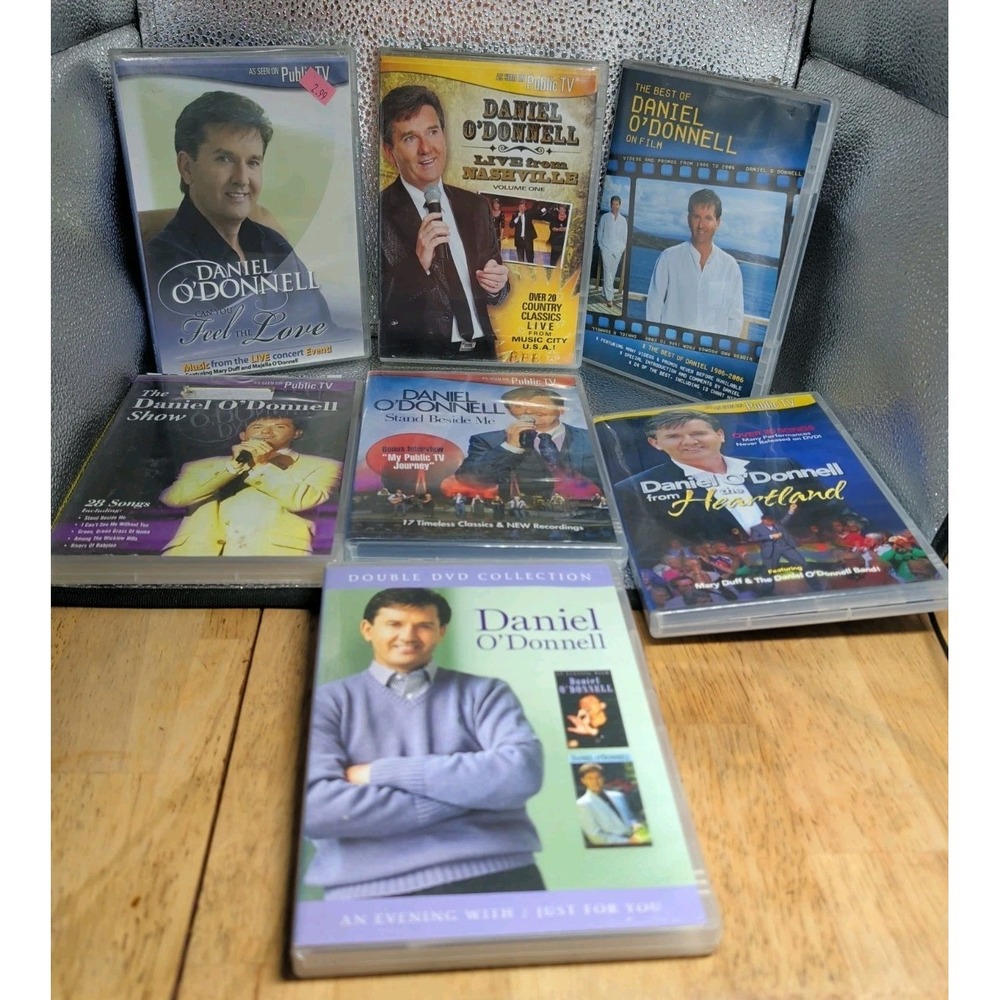 Lot Of 7 Daniel O'Donnell DVD's‎ With Double DVD & Best Of VG